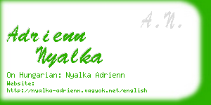 adrienn nyalka business card